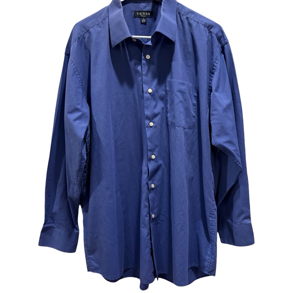 Versa Classic Blue Men's Dress Shirt